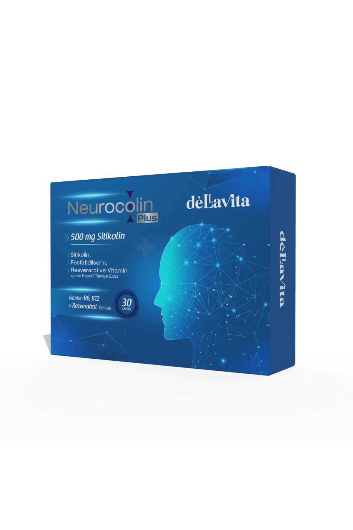 Neurocolin Plus 500mg Sitikolin Takviyesi