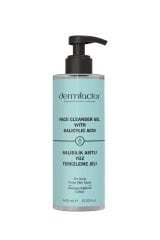 Dermfactor Salisilik Asitli Yüz Temizleme Jeli Akneye Eğilimli Ciltler 400 ml