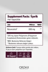 Ocean Resveratrol 200 mg 30 Kapsül