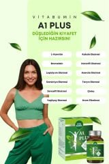 Vitabumin A1 Plus L-Carnitine Lepidium 30 Bitkisel Kapsül