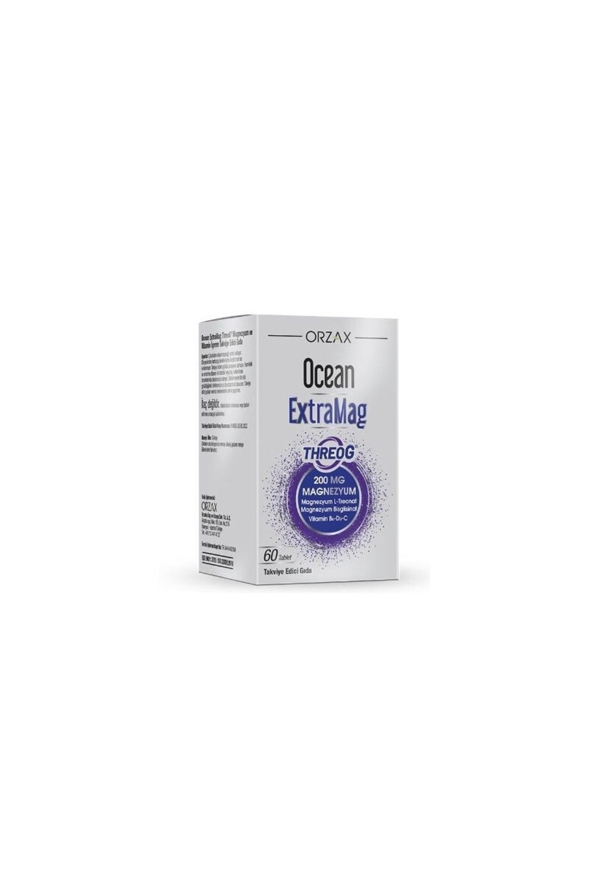 Ocean Extramag Threog 200 mg Tablet 60'lı