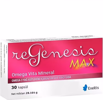 Exeltis Regenesis Max Omega 3 30 Kapsül