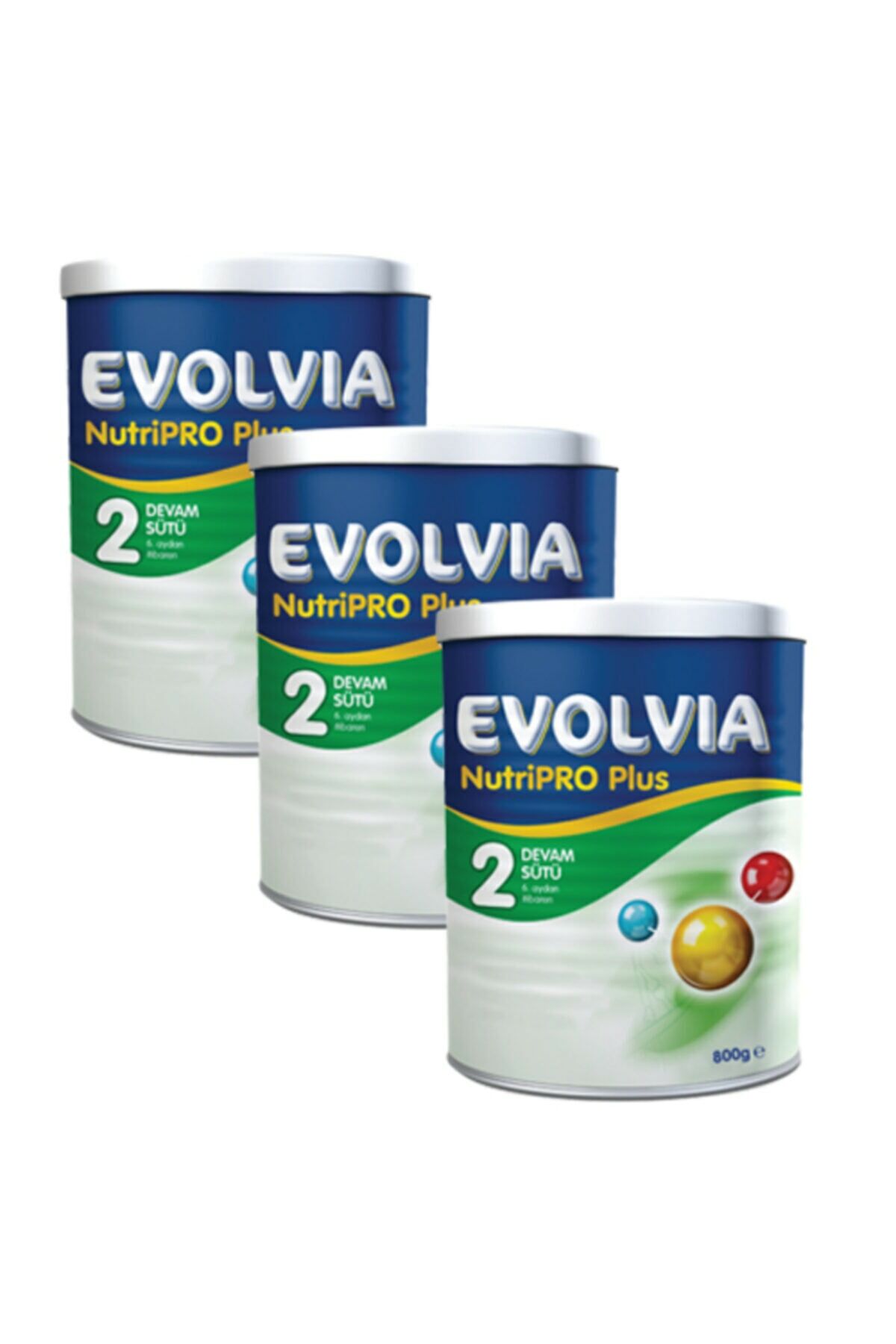 Evolvia 2 Devam Sütü Nutripro Plus 800 gr  3 Adet