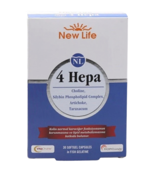 New Life 4 Hepa 30 Softgel Kapsül
