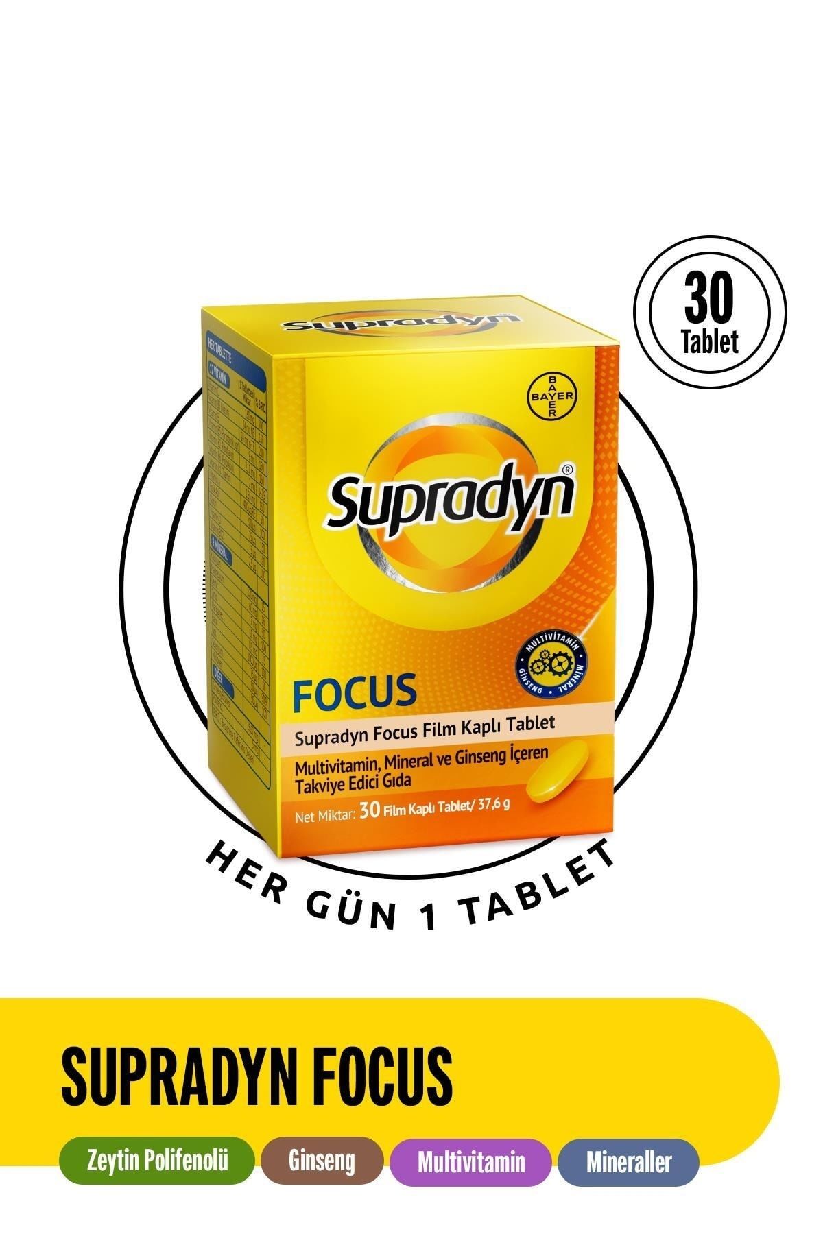 Supradyn Focus 30 Tablet