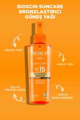 Bioxcin Sun Care Bronzlaştırıcı Güneş Yağı SPF15 200 ml