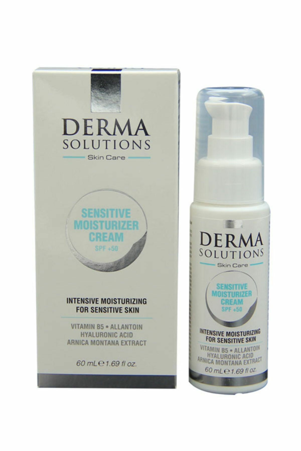 Derma Solutions Sensıtıve Mouısturızıng Cream Spf 50+ - Hassas Ciltler Için Yoğun Nemlendirici Krem