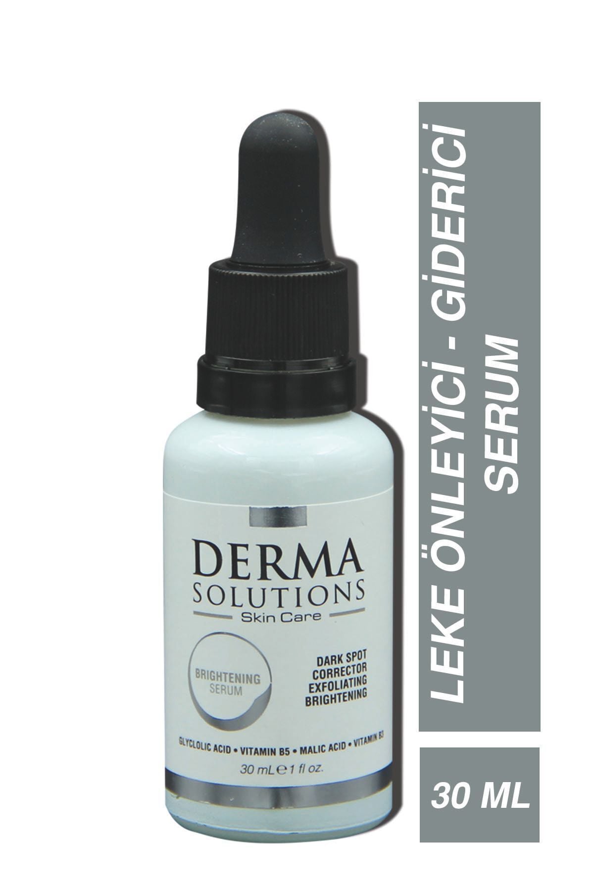 Derma Solutions Brightening Serum -  Cilt Tonu Eşitleyici Cilt Bakım Serumu 30 ml