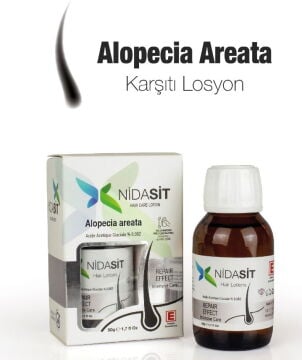 Nidasit Saçkıran Losyon Alopecia Areata 50 ml