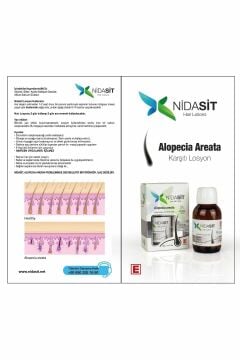 Nidasit Saçkıran Losyon Alopecia Areata 50 ml