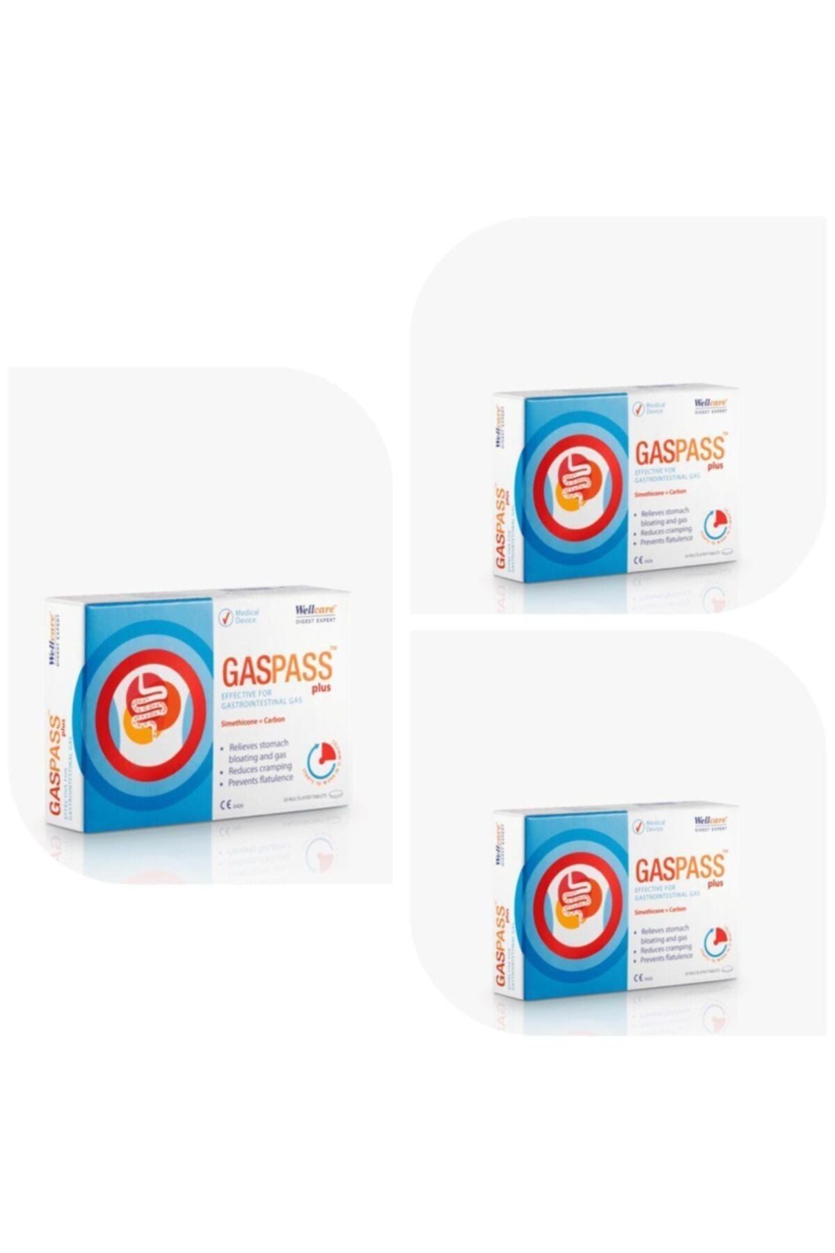 Gaspass Plus 20 Tablet 3 Kutu
