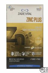 Zade Vital Çinko Plus 15 Mg 30 Kapsül