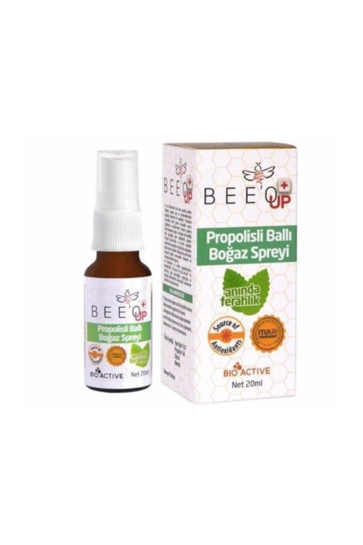 Bee`o Up Propolisli Ballı Boğaz Spreyi 20 ml