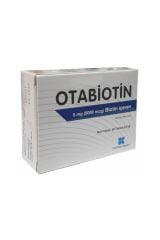 Otabiotin 5 Mg Biotin Içeren Takviye Edici Gıda 60 Tablet
