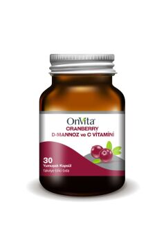 Onvita Cranberry D Mannoz ve C Vitamini 30 Kapsül