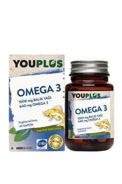 Youplus Omega 3 30 Kapsül