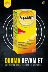 Supradyn 60 Film Kaplı Tablet | Koenzim Q10, Multivitamin Ve Mineral Içeren Takviye Edici Gıda