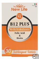 New Life B12 Plus 30 Dilaltı Tablet