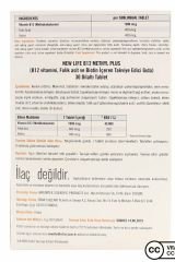 New Life B12 Plus 30 Dilaltı Tablet