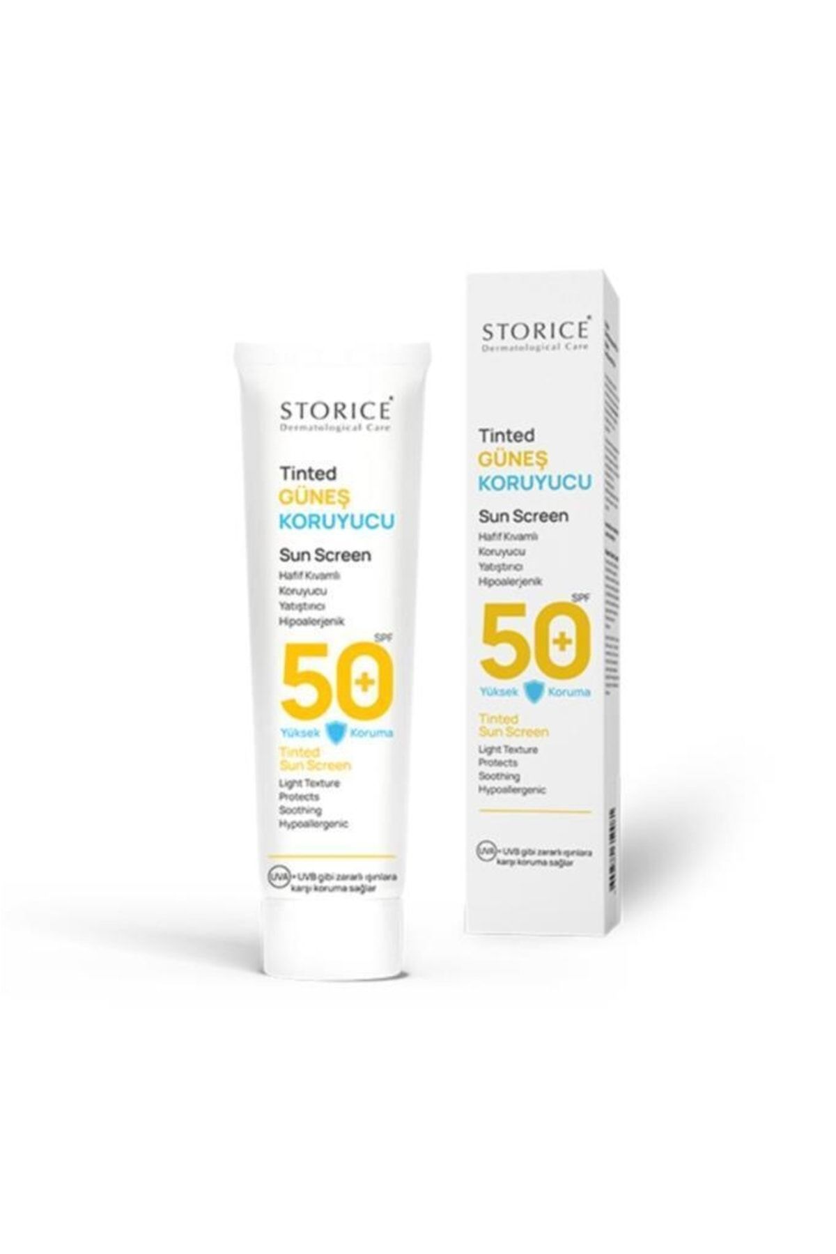 Storice Tinted Güneş Koruyucu Bakım Kremi Spf50+ 40 Ml