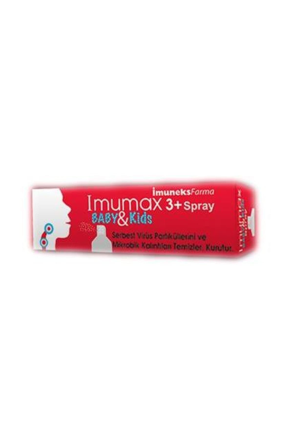 Imumax 3 Yaş ve Üstü Boğaz Spreyi - 20 ml