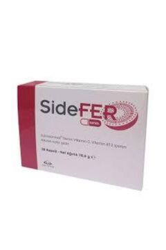 Sidefer Demir-Vitamin C-Vitamin B12 - 30 Kapsül