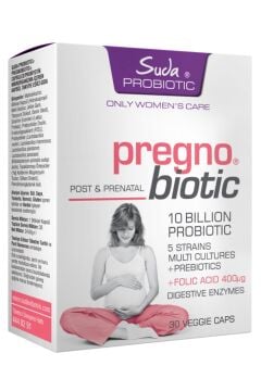 Suda Probiotic - Pregnobiotic 30 Kapsül Probiyotik ve Prebiyotik