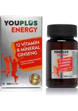 Youplus Energy 12 Vitamin 8 Mineral Ginseng 30 Tablet