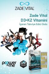 Zade Vital D3+K2 (MK7) Vitamini 30 Yumuşak Kapsül
