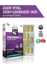 Zade Vital Üzüm Çekirdeği Yağı Blister 60 Kapsül