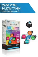 Zade Vital Multivitamin 30 Bitkisel Kapsül