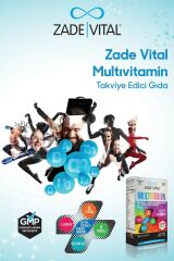 Zade Vital Multivitamin 30 Bitkisel Kapsül