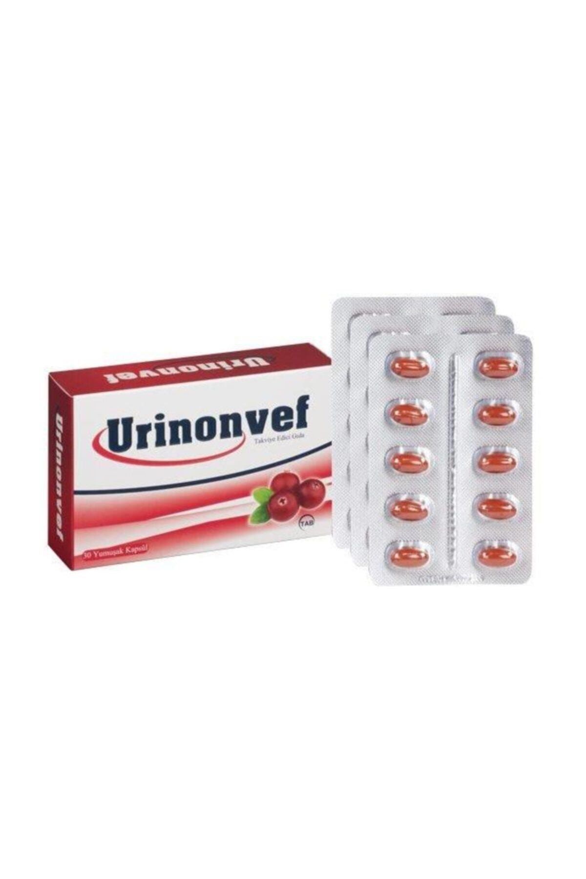 Urinonvef Cranberry  30 Yumuşak Kapsül