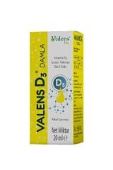 Valens D3 400 Iu Damla 20 Ml
