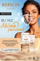 Bioxcin Sun Care Lekeye Eğilimli Ciltler Için Çok Yüksek Korumalı Renkli Güneş Kremi 50 Spf - Leke Tinted