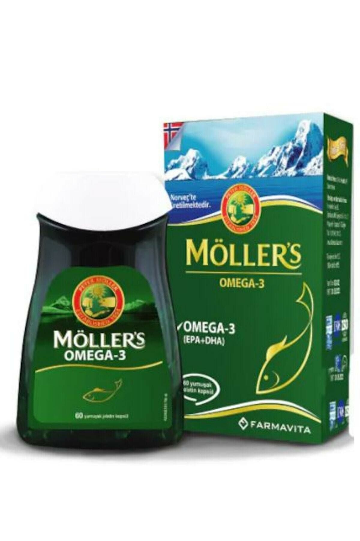 Möller's Omega 3 60 Kapsül
