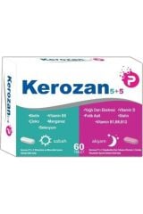 Kerozan P 5+5 Takviye Edici Gıda 60 Tablet