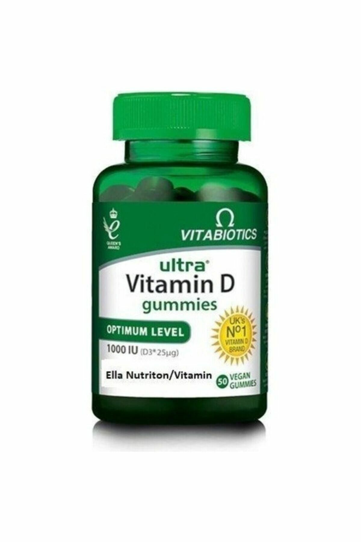 Vitabiotics Ultra Vitamin D Gummies 1000 IU 50 Kapsül