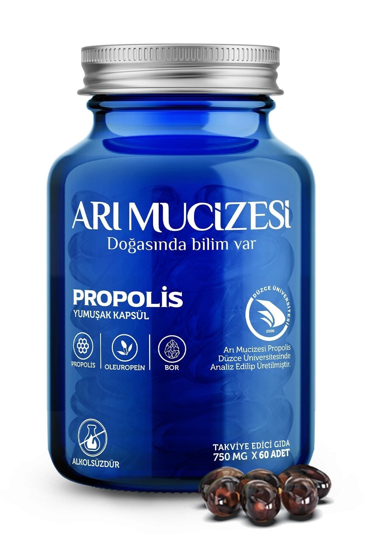 Arı Mucizesi Propolis 60 Kapsül SKT:12/2023