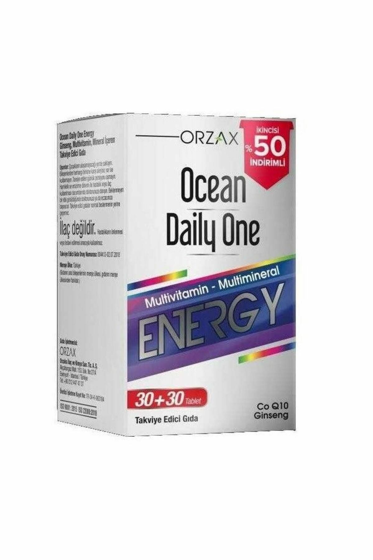 Ocean Daily One Energy 30+30 Tablet - İkincisi %50