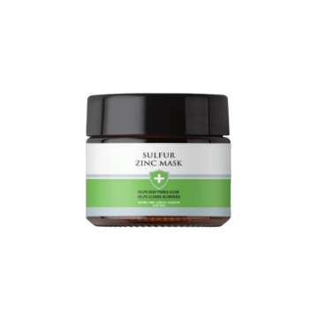 Derma Solutions Sulfur Zinc Mask - Akne Karşıtı, Akne Rozacea, Leke Tedavisine Destekleyici maske