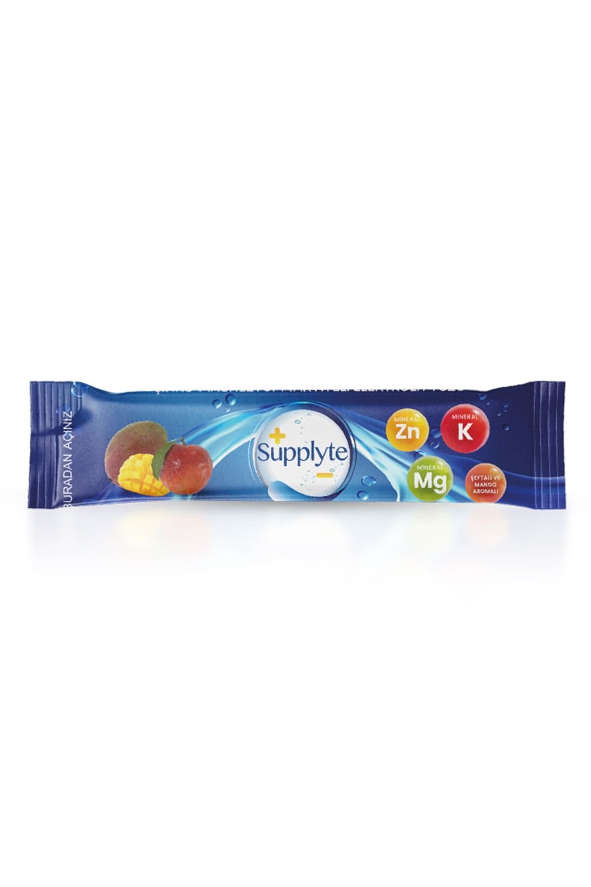 Supplyte Seftali-Mango Elektrolit Tozu 12 gr x 8 adet