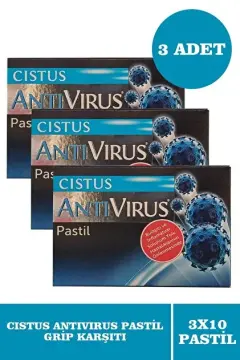 Cistus Antivirüs 10 Pastil 3 Adet