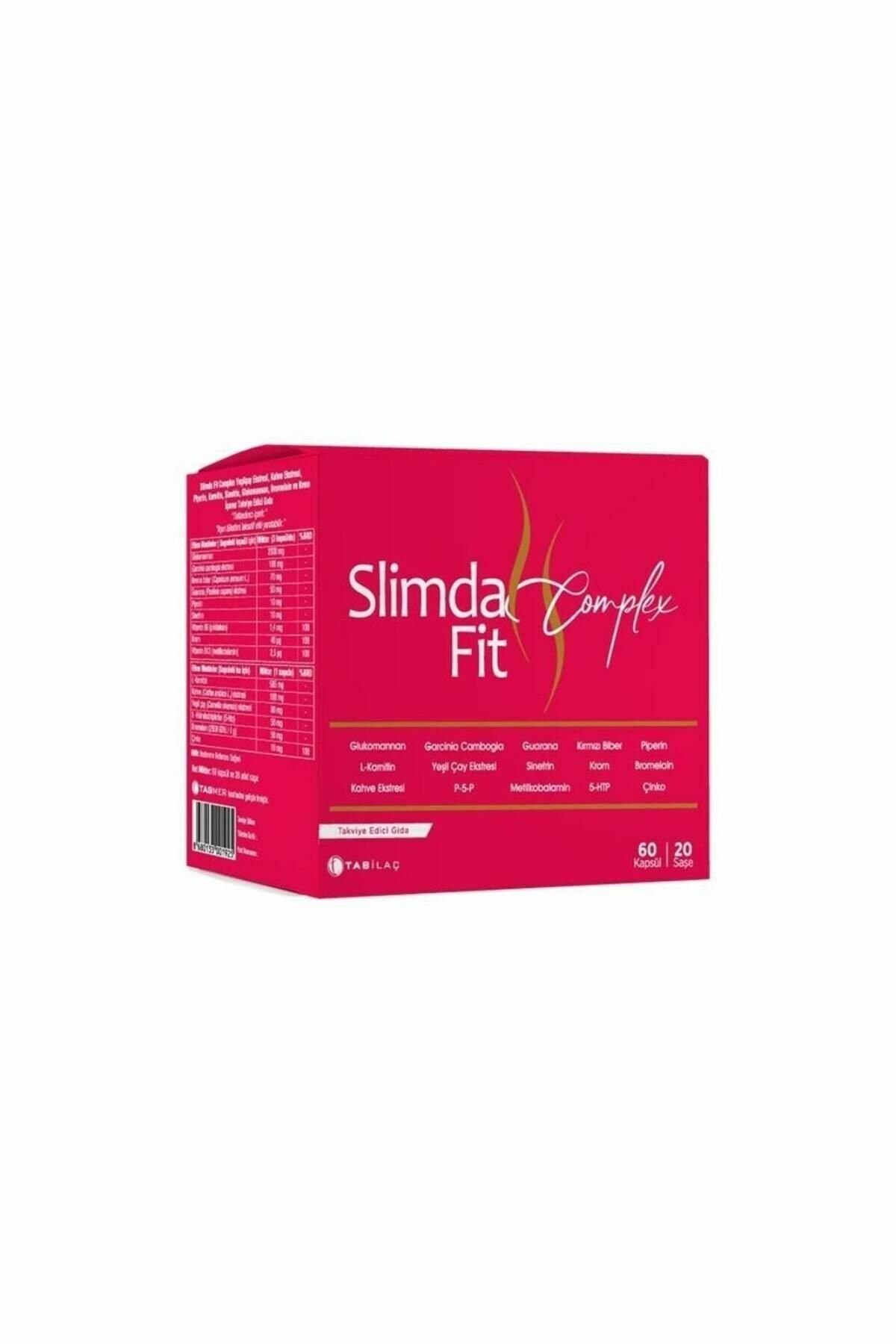 Slimda Fit Complex 60 Kapsül 20 Saşe