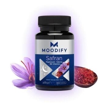Moodify Safran Magnezyum Valerian B6 Vitamin 30 Kapsül