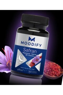 Moodify Safran Magnezyum Valerian B6 Vitamin 30 Kapsül