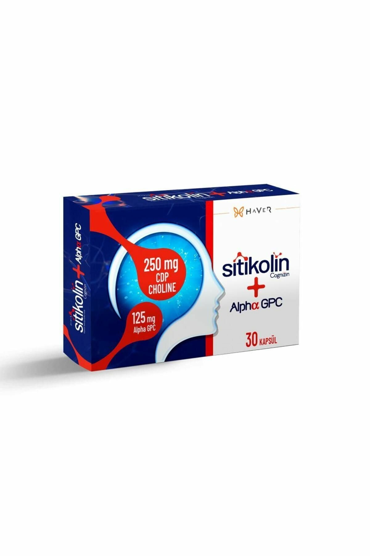 Sitikolin Cognizin Alpha Gpc 30 Kapsül