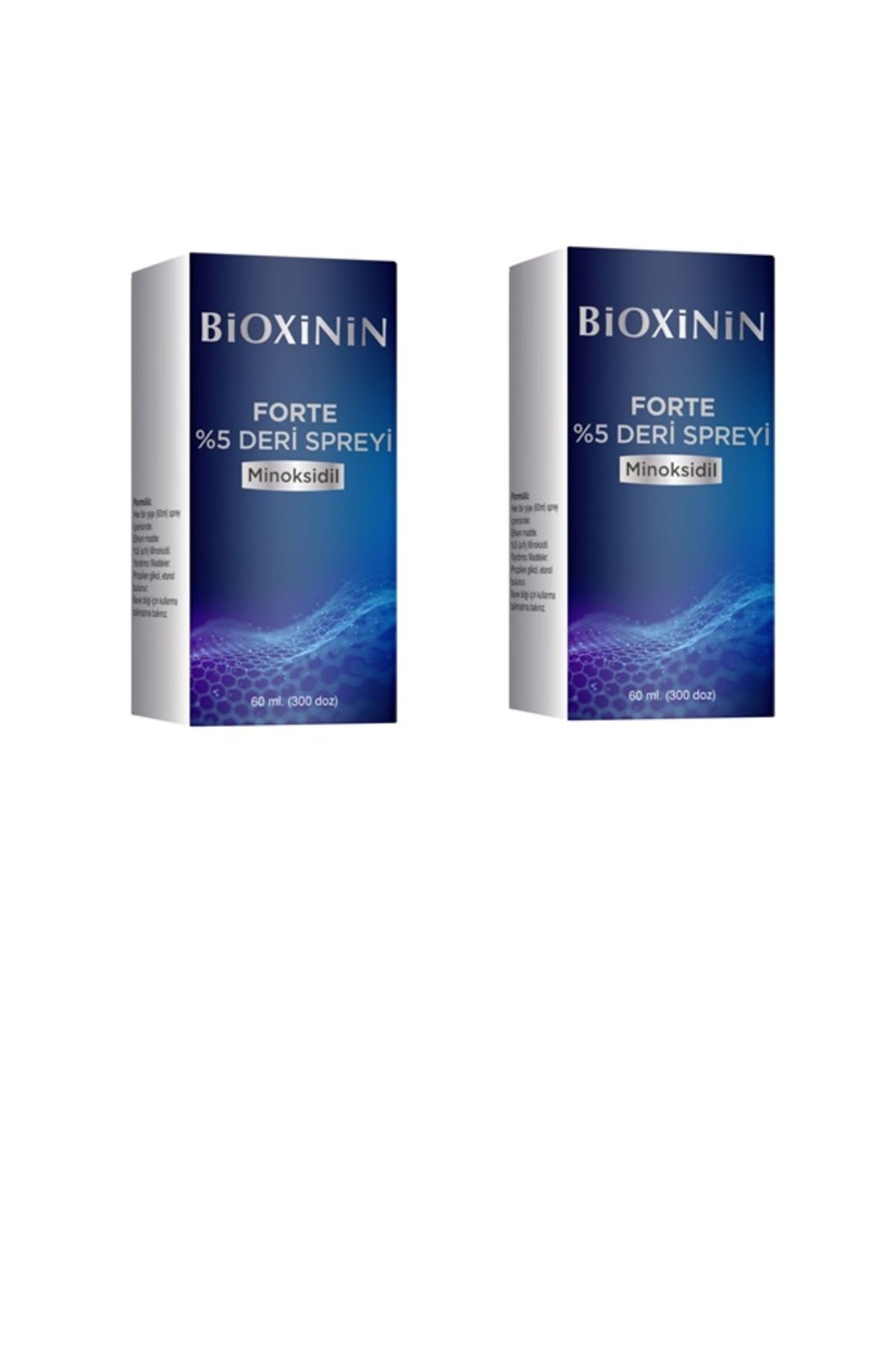 Bioxinin Forte Minoksidil %5 Deri Spreyi 60 Ml-2 Adet