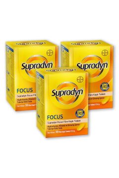 Supradyn Focus 30 Tablet 3 Adet