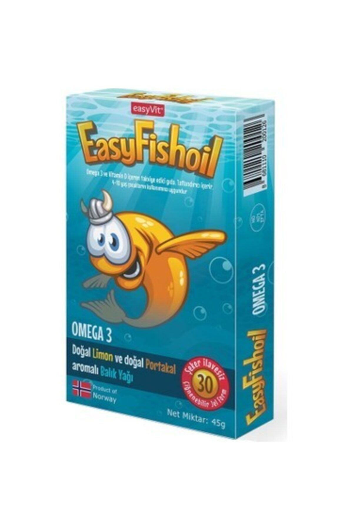 Omega 3 Çocuk Çiğnenebilir 30 Jel Tablet